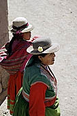 Women in traditional dress at the Colca valley 